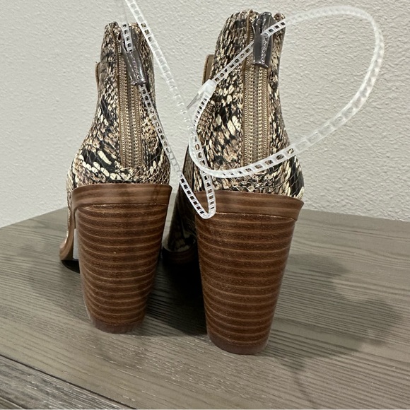 NWT Vince Camuto Gannilla Leather Snakeskin Size 6M - Picture 5 of 10
